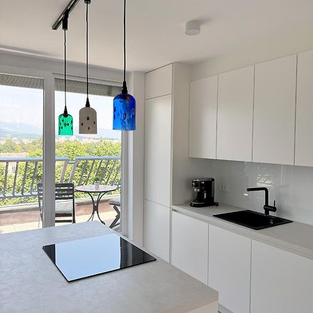 Luxe Penthouse With A Castle View Lubiana Esterno foto