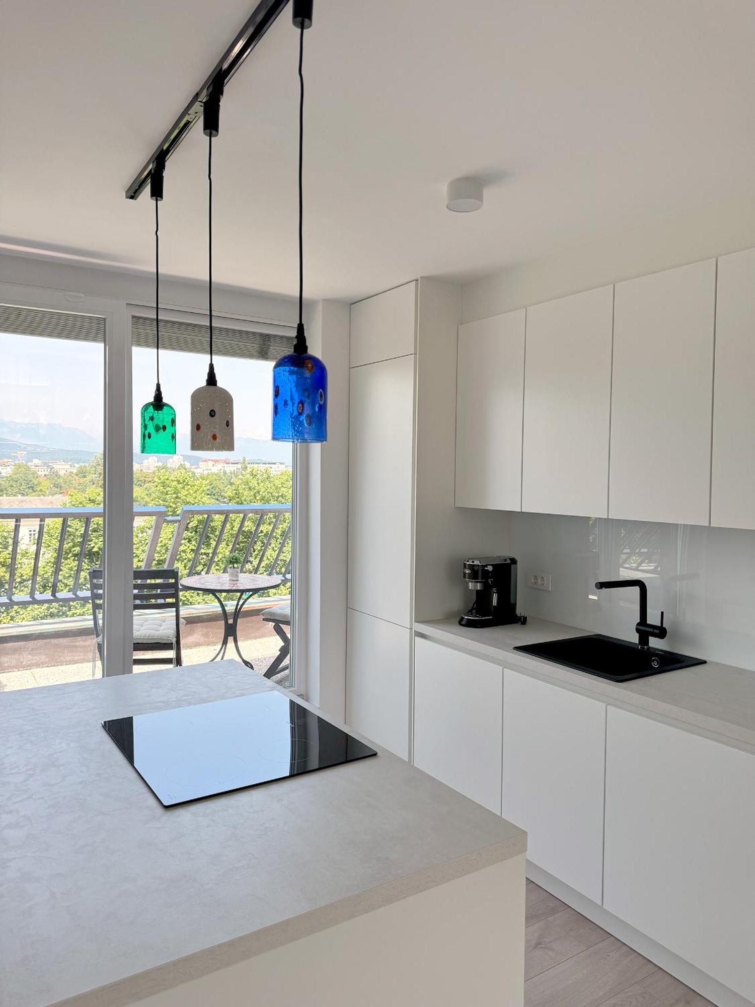 Luxe Penthouse With A Castle View Lubiana Esterno foto