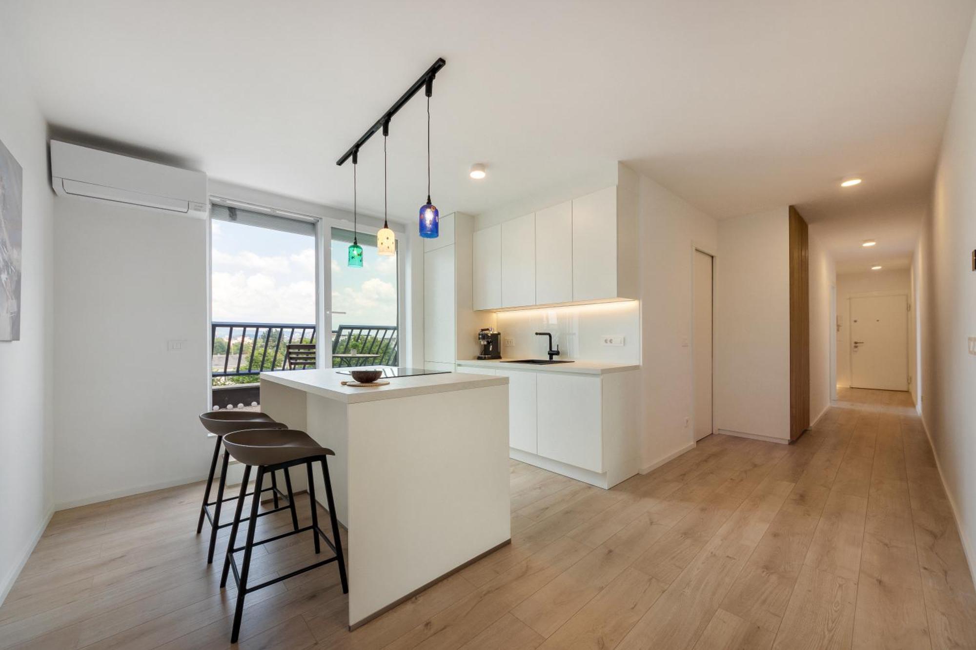 Luxe Penthouse With A Castle View Lubiana Esterno foto